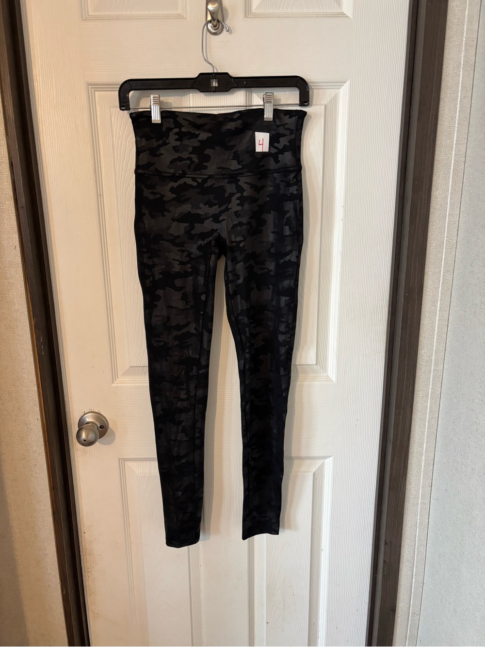 SPANX Black Camo Leggings